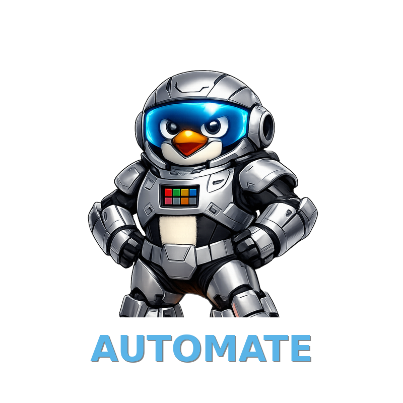 Automate — battle paperwork monsters